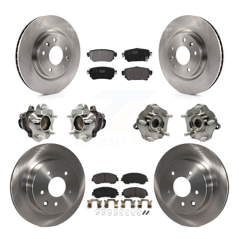 Transit Auto KBB-122960 Wheel Bearing and Hub Assembly for 2019 Nissan Rogue Sport - Front and Rear product image