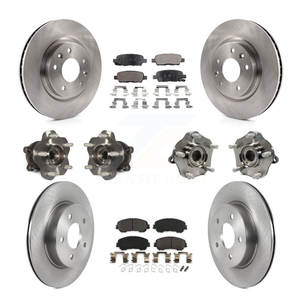 Transit Auto KBB-122961 Wheel Bearing and Hub Assembly for 2017-2019 Nissan Rogue Sport, Nissan Qashqai - Front and Rear product image