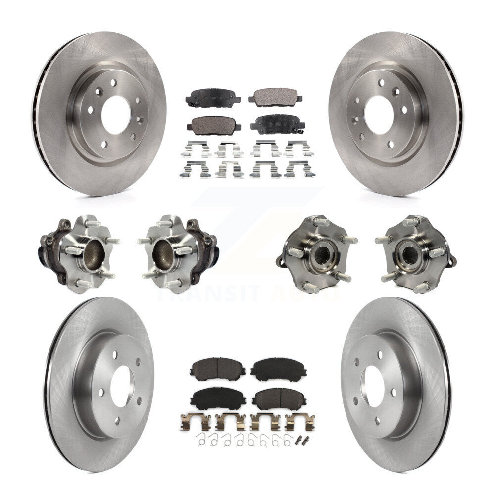 Transit Auto KBB-122962 Wheel Bearing and Hub Assembly for 2017-2019 Nissan Rogue Sport, Nissan Qashqai - Front and Rear product image