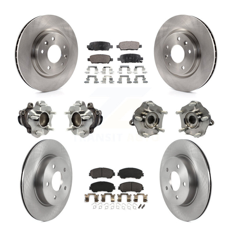 Transit Auto KBB-122962 Wheel Bearing and Hub Assembly for 2017-2019 Nissan Rogue Sport, Nissan Qashqai - Front and Rear product image