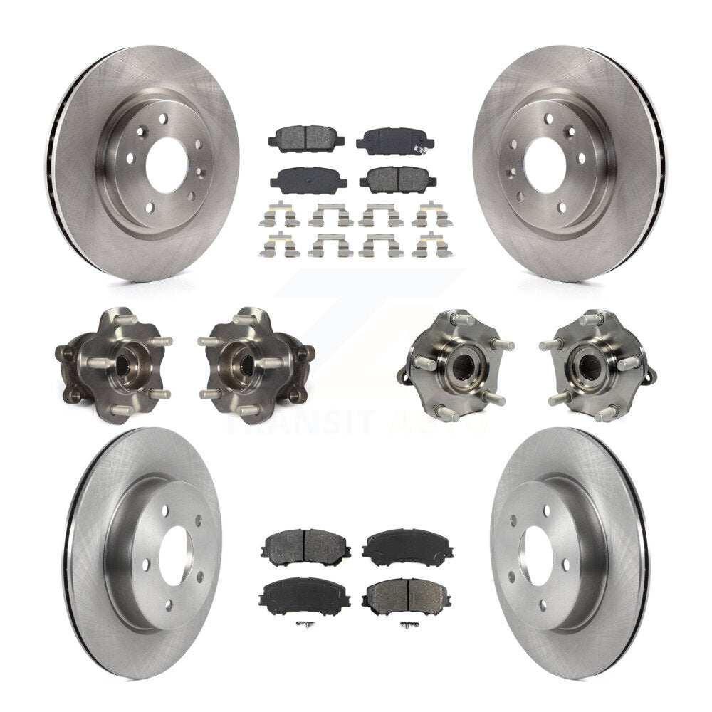 Transit Auto KBB-122967 Wheel Bearing and Hub Assembly for 2017-2019 Nissan Rogue Sport, Nissan Qashqai - Front and Rear product image