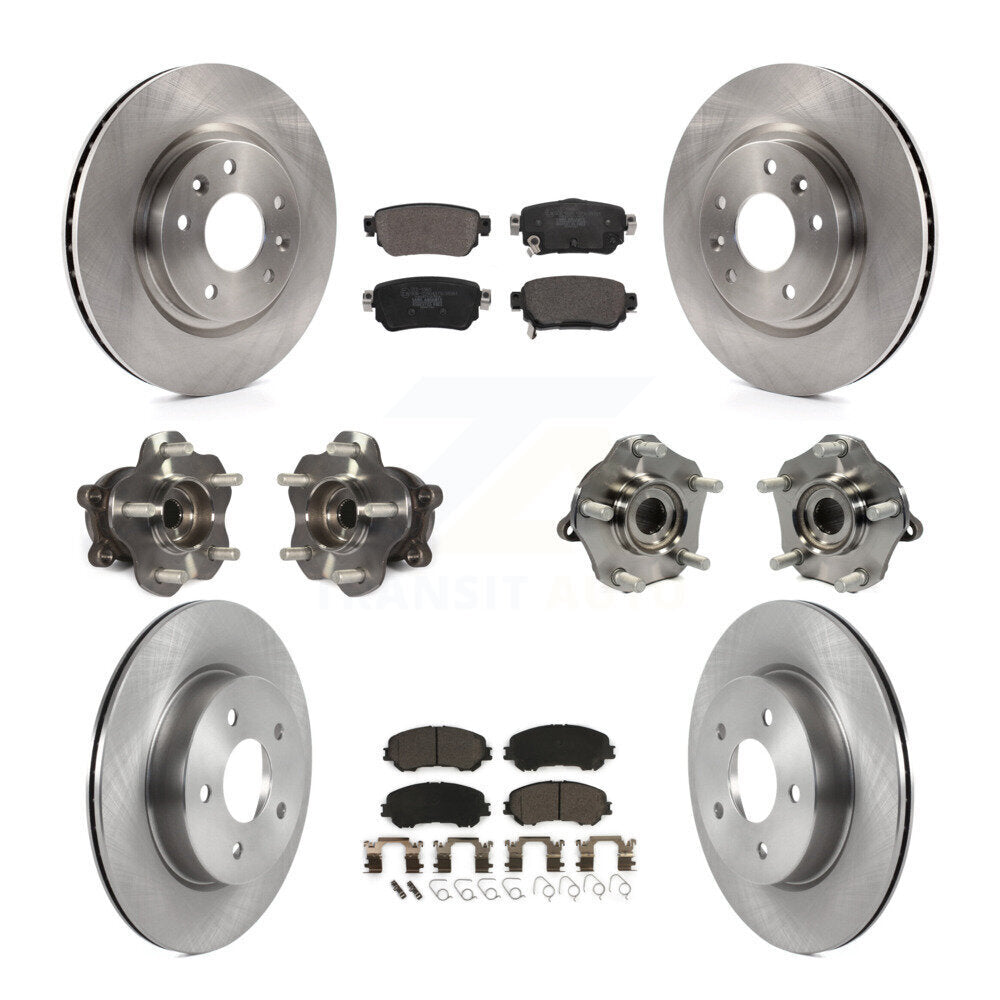 Transit Auto KBB-122969 Wheel Bearing and Hub Assembly for 2019-2022 Nissan Rogue Sport, Nissan Qashqai - Front and Rear product image
