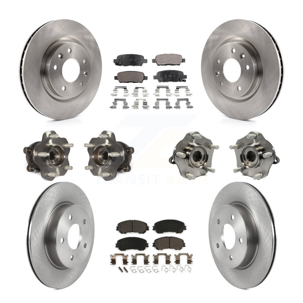 Transit Auto KBB-122970 Wheel Bearing and Hub Assembly for 2017-2019 Nissan Rogue Sport, Nissan Qashqai - Front and Rear product image