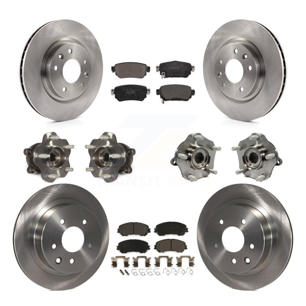 Transit Auto KBB-122971 Wheel Bearing and Hub Assembly for 2019 Nissan Rogue Sport - Front and Rear product image