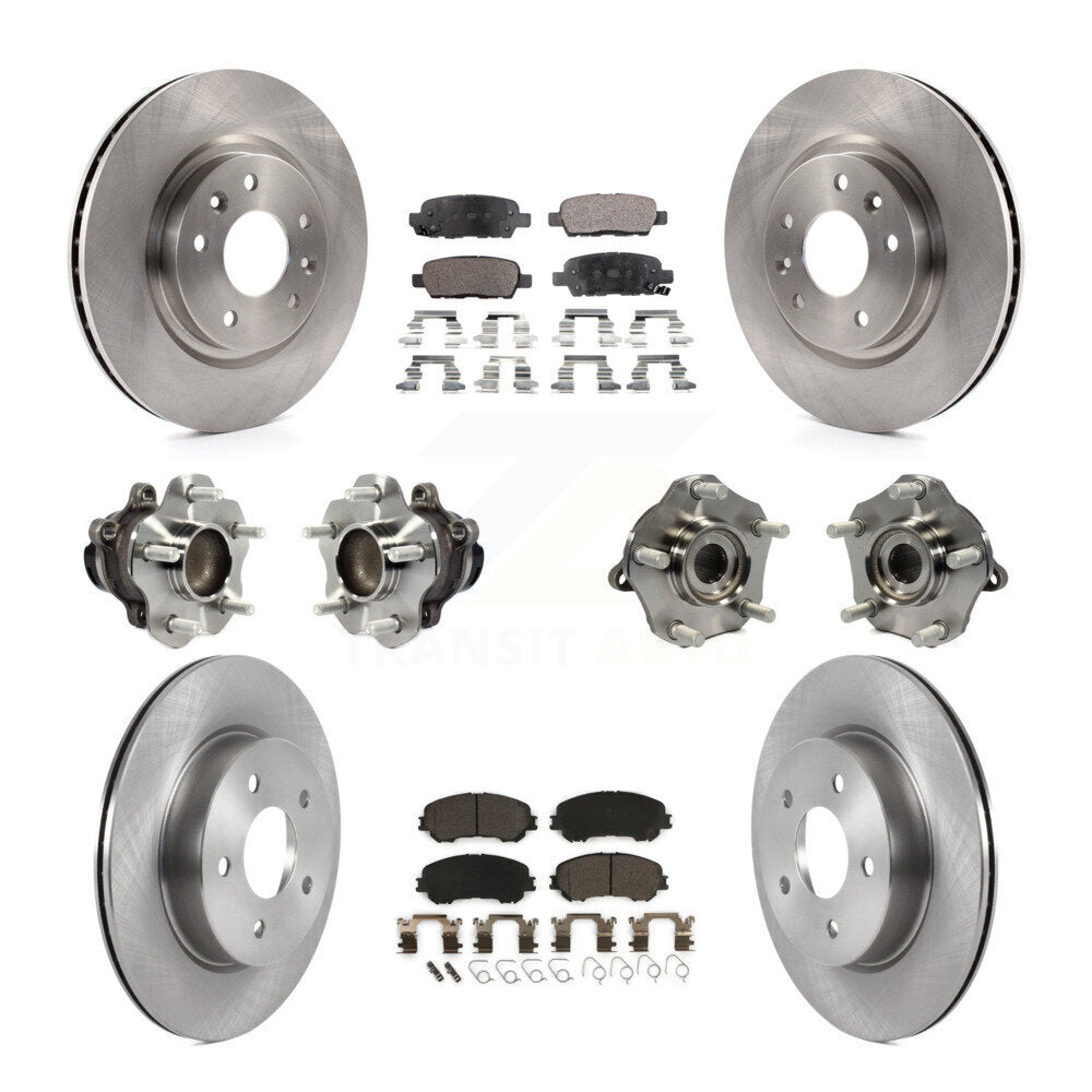 Transit Auto KBB-122974 Wheel Bearing and Hub Assembly for 2017-2019 Nissan Rogue Sport, Nissan Qashqai - Front and Rear product image