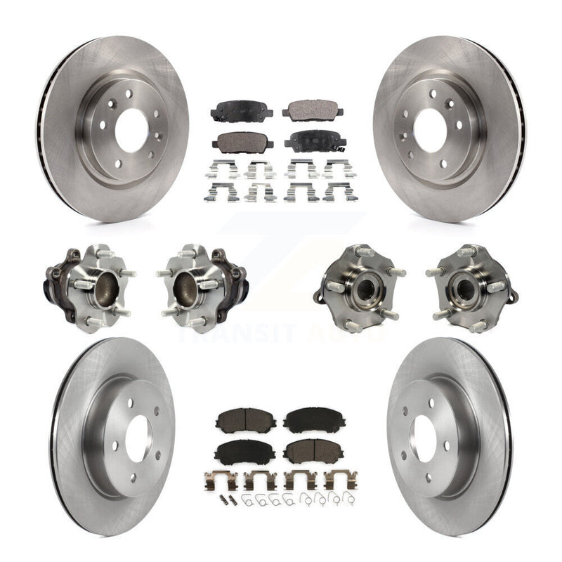 Transit Auto KBB-122974 Wheel Bearing and Hub Assembly for 2017-2019 Nissan Rogue Sport, Nissan Qashqai - Front and Rear product image