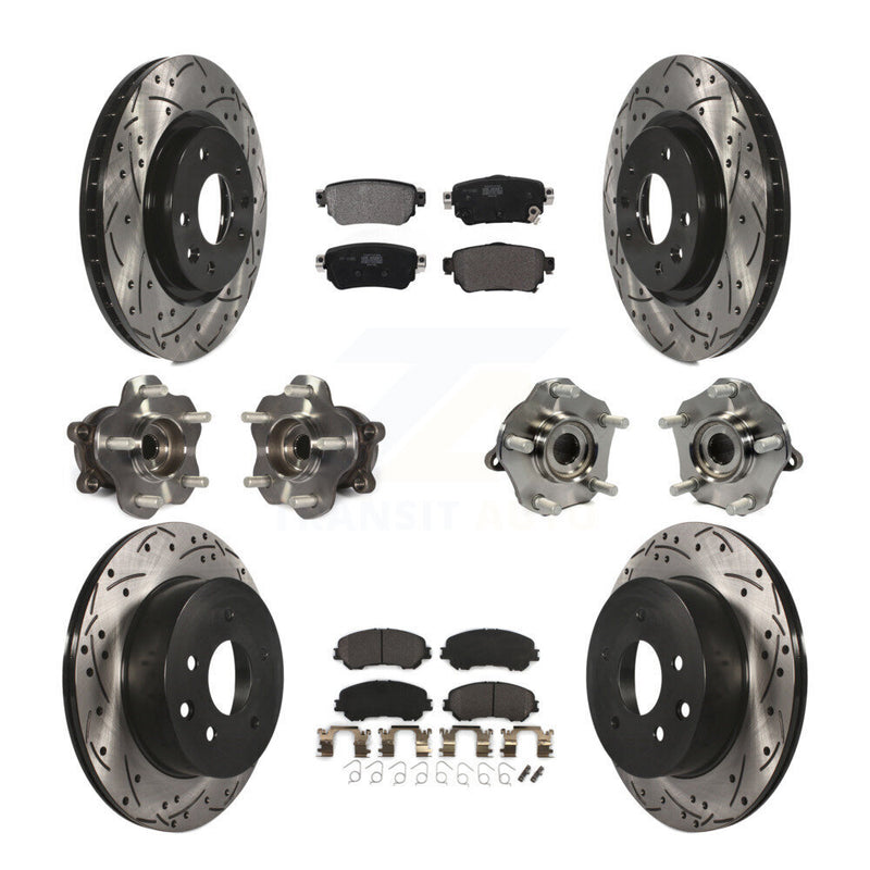 Transit Auto KBB-122981 Wheel Bearing and Hub Assembly for 2019 Nissan Rogue Sport - Front and Rear product image