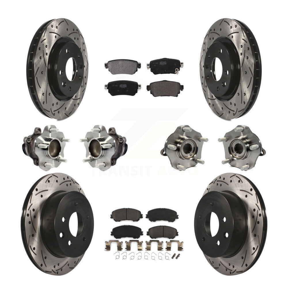 Transit Auto KBB-122982 Wheel Bearing and Hub Assembly for 2019 Nissan Rogue Sport - Front and Rear product image
