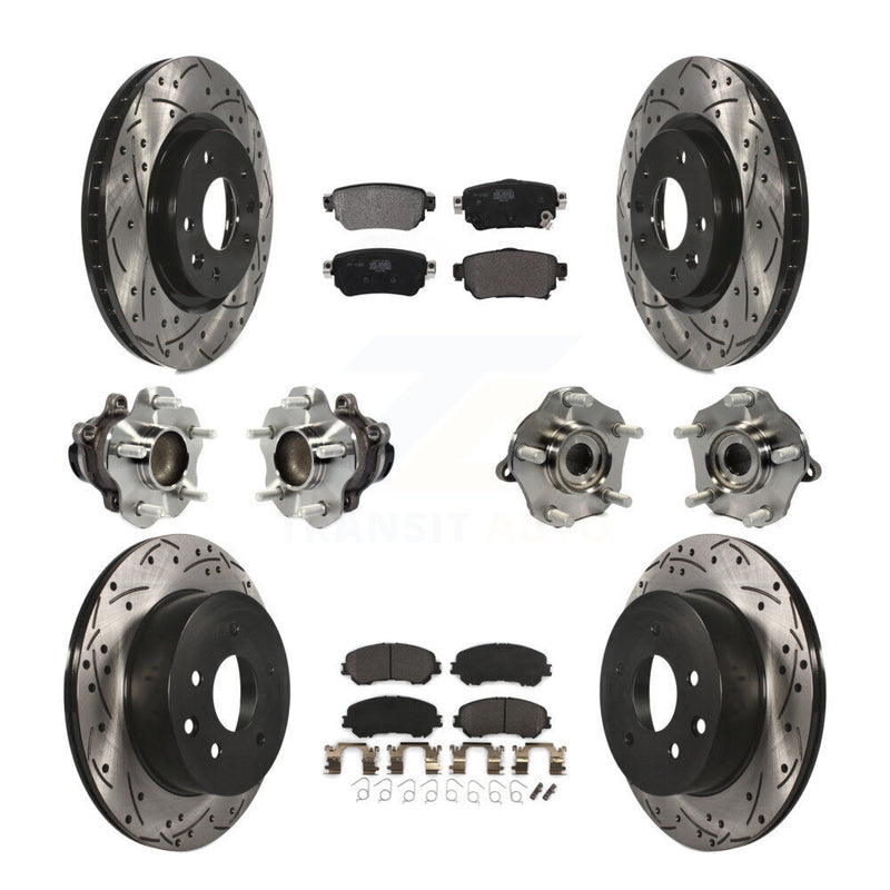 Transit Auto KBB-122982 Wheel Bearing and Hub Assembly for 2019 Nissan Rogue Sport - Front and Rear product image