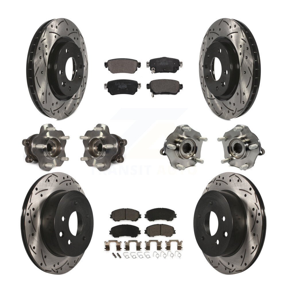 Transit Auto KBB-122983 Wheel Bearing and Hub Assembly for 2019 Nissan Rogue Sport - Front and Rear product image