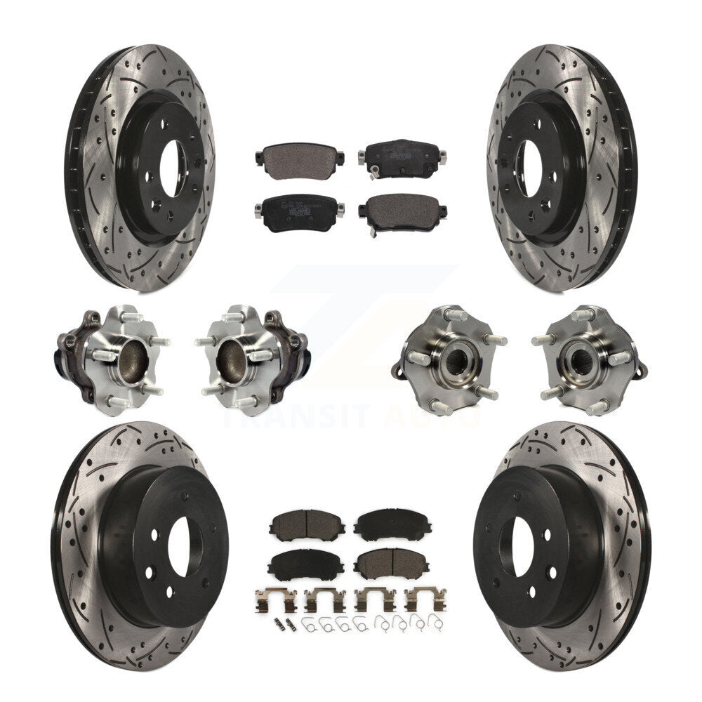 Transit Auto KBB-122984 Wheel Bearing and Hub Assembly for 2019 Nissan Rogue Sport - Front and Rear product image