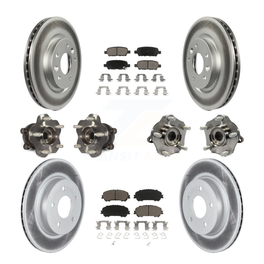 Transit Auto KBB-122990 Wheel Bearing and Hub Assembly for 2017-2019 Nissan Rogue Sport, Nissan Qashqai - Front and Rear product image