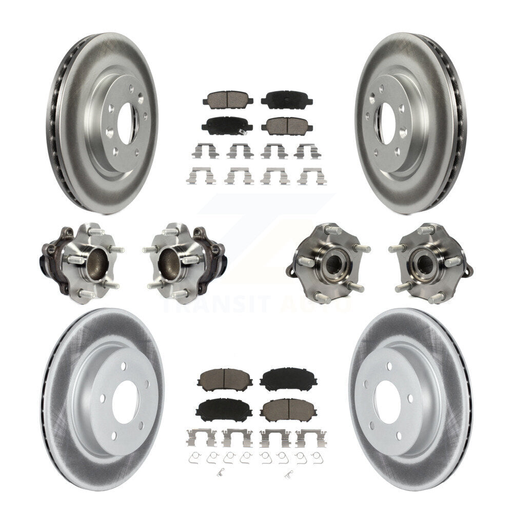 Transit Auto KBB-122991 Wheel Bearing and Hub Assembly for 2017-2019 Nissan Rogue Sport, Nissan Qashqai - Front and Rear product image