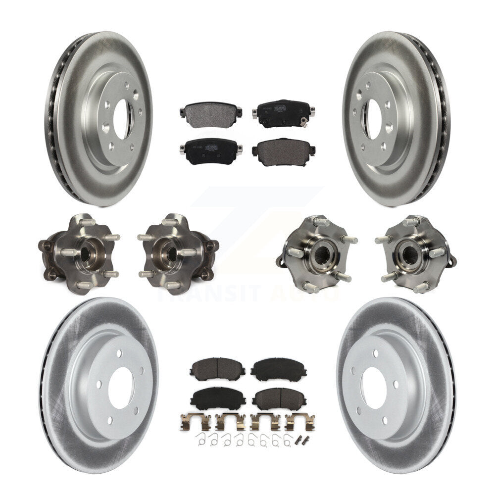 Transit Auto KBB-122995 Wheel Bearing and Hub Assembly for 2019-2022 Nissan Rogue Sport, Nissan Qashqai - Front and Rear product image