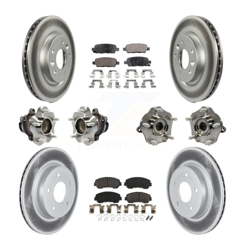 Transit Auto KBB-123000 Wheel Bearing and Hub Assembly for 2017-2019 Nissan Rogue Sport, Nissan Qashqai - Front and Rear product image