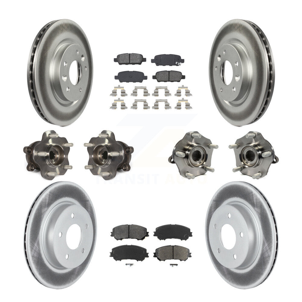 Transit Auto KBB-123005 Wheel Bearing and Hub Assembly for 2017-2019 Nissan Rogue Sport, Nissan Qashqai - Front and Rear product image