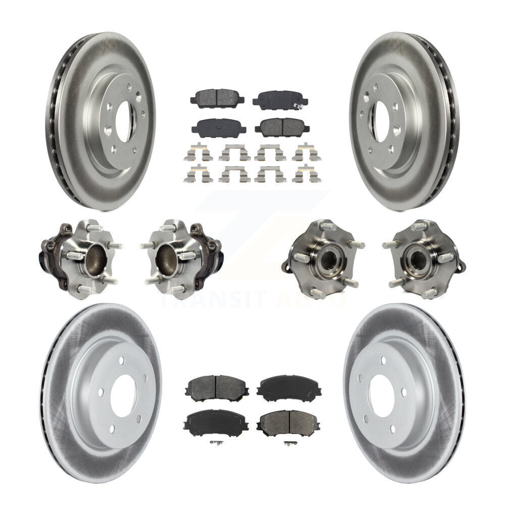 Transit Auto KBB-123006 Wheel Bearing and Hub Assembly for 2017-2019 Nissan Rogue Sport, Nissan Qashqai - Front and Rear product image