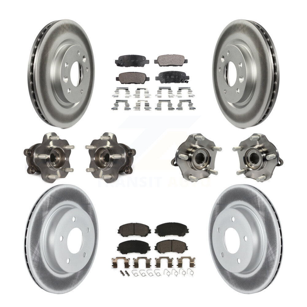 Transit Auto KBB-123009 Wheel Bearing and Hub Assembly for 2017-2019 Nissan Rogue Sport, Nissan Qashqai - Front and Rear product image