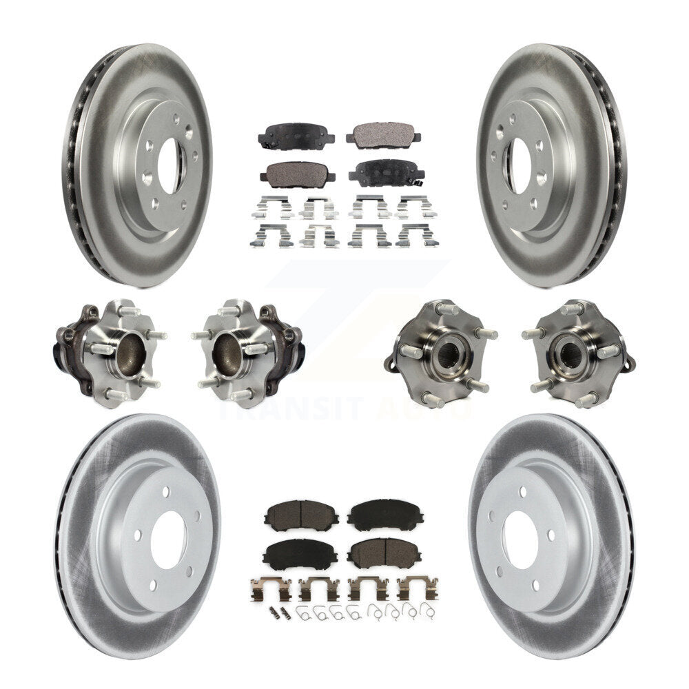 Transit Auto KBB-123010 Wheel Bearing and Hub Assembly for 2017-2019 Nissan Rogue Sport, Nissan Qashqai - Front and Rear product image