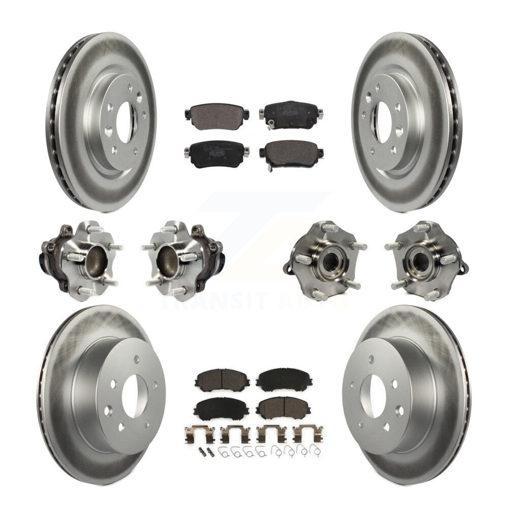 Transit Auto KBB-123012 Wheel Bearing and Hub Assembly for 2019 Nissan Rogue Sport - Front and Rear product image