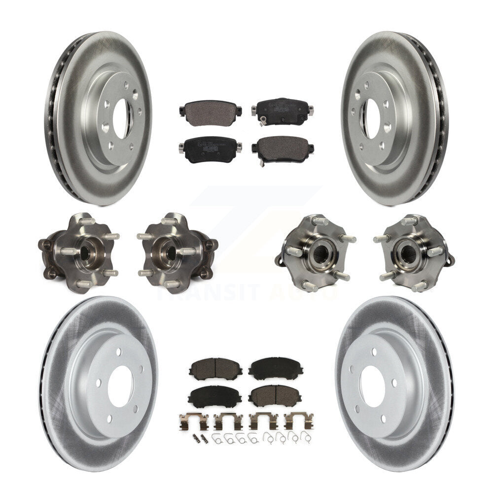 Transit Auto KBB-123013 Wheel Bearing and Hub Assembly for 2019-2022 Nissan Rogue Sport, Nissan Qashqai - Front and Rear product image