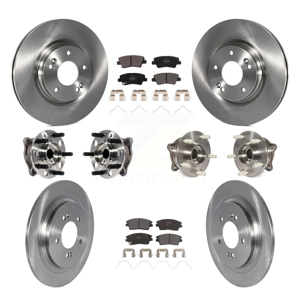 Transit Auto KBB-123046 Wheel Bearing and Hub Assembly for 2017-2022 Kia Sportage, Hyundai Tucson - Front and Rear product image