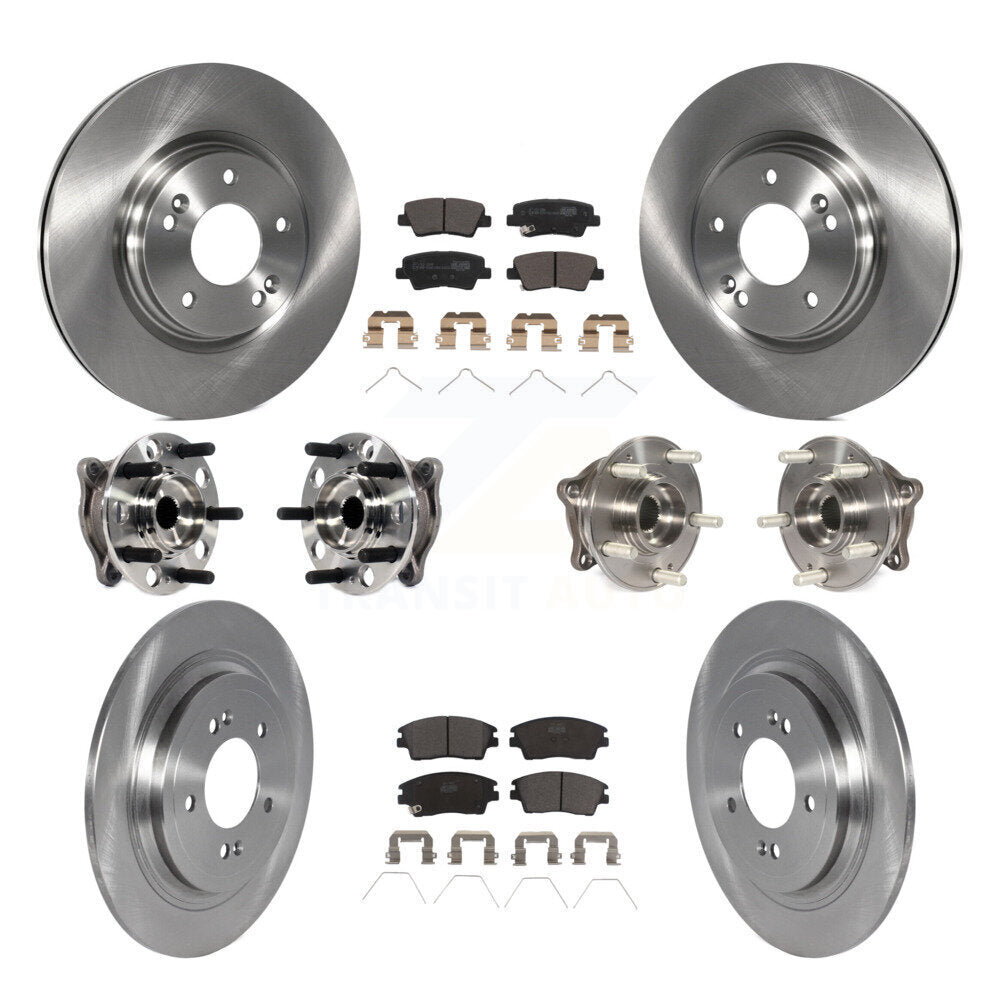 Transit Auto KBB-123055 Wheel Bearing and Hub Assembly for 2017-2022 Kia Sportage, Hyundai Tucson - Front and Rear product image