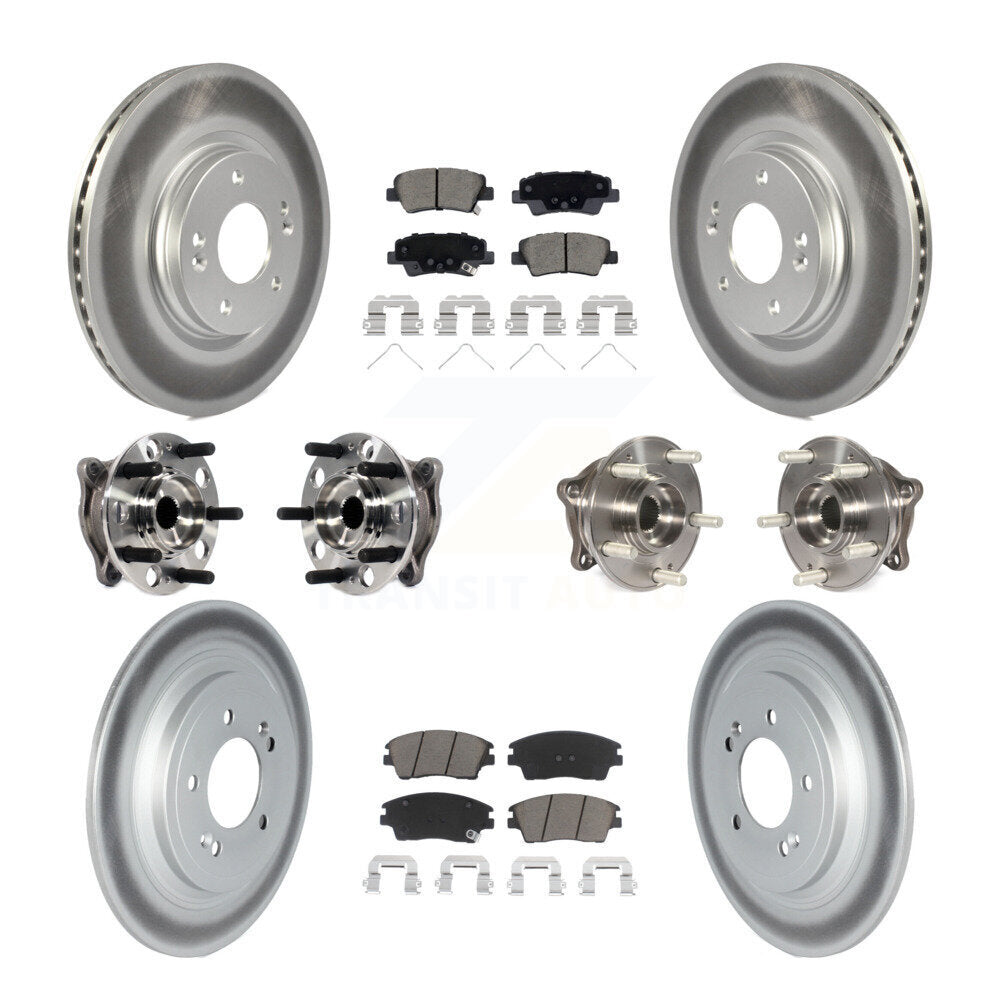 Transit Auto KBB-123081 Wheel Bearing and Hub Assembly for 2017-2022 Kia Sportage, Hyundai Tucson - Front and Rear product image