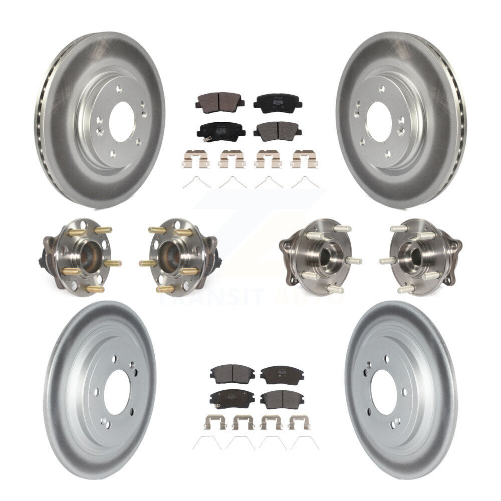 Transit Auto KBB-123087 Wheel Bearing and Hub Assembly for 2017-2022 Kia Sportage, Hyundai Tucson - Front and Rear product image