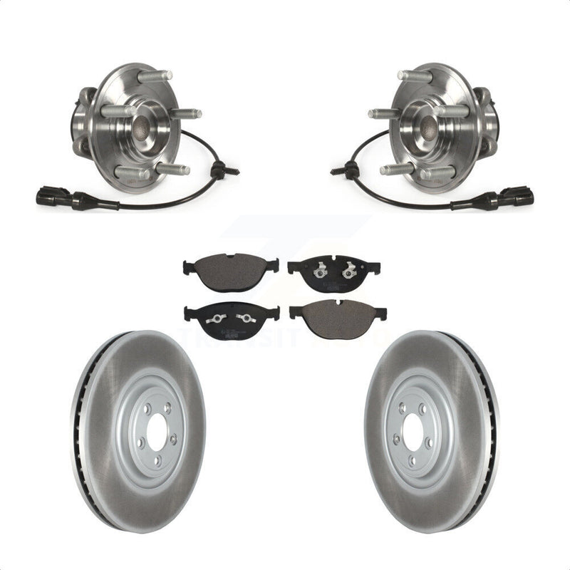 Transit Auto KBB-123104 Wheel Bearing and Hub Assembly for 2010-2019 Jaguar XJ, Jaguar XJR575, Jaguar XJR & more - Front product image