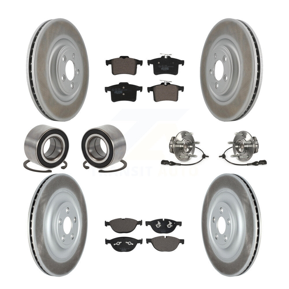 Transit Auto KBB-123108 Wheel Bearing and Hub Assembly for 2010 Jaguar XF - Front and Rear product image