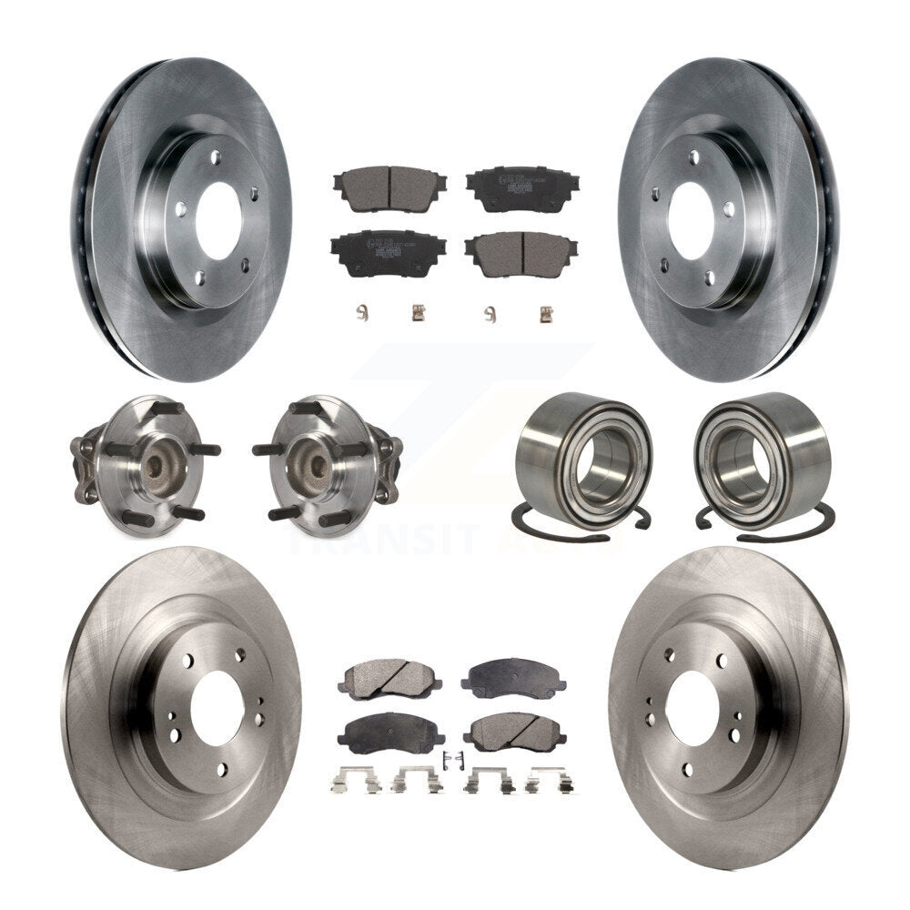 Transit Auto KBB-123122 Wheel Bearing for 2017-2020 Mitsubishi Outlander - Front and Rear product image