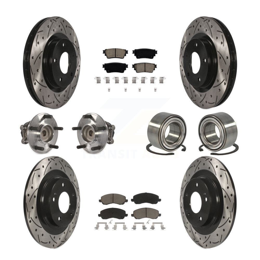 Transit Auto KBB-123123 Wheel Bearing for 2017-2020 Mitsubishi Outlander - Front and Rear product image