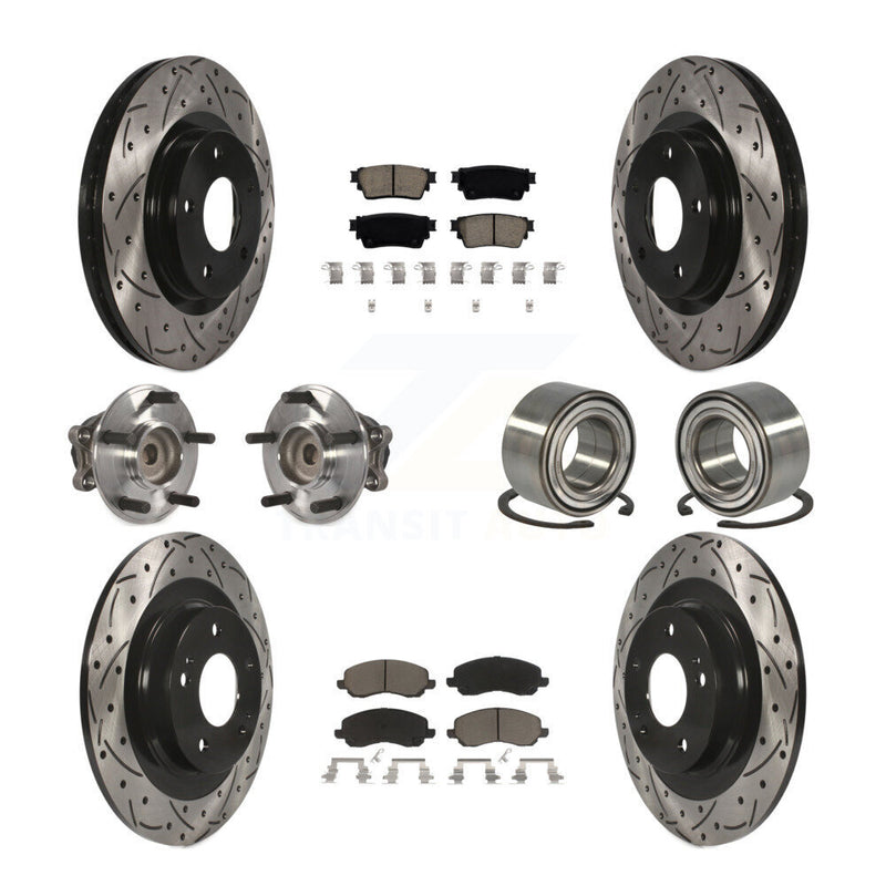 Transit Auto KBB-123123 Wheel Bearing for 2017-2020 Mitsubishi Outlander - Front and Rear product image
