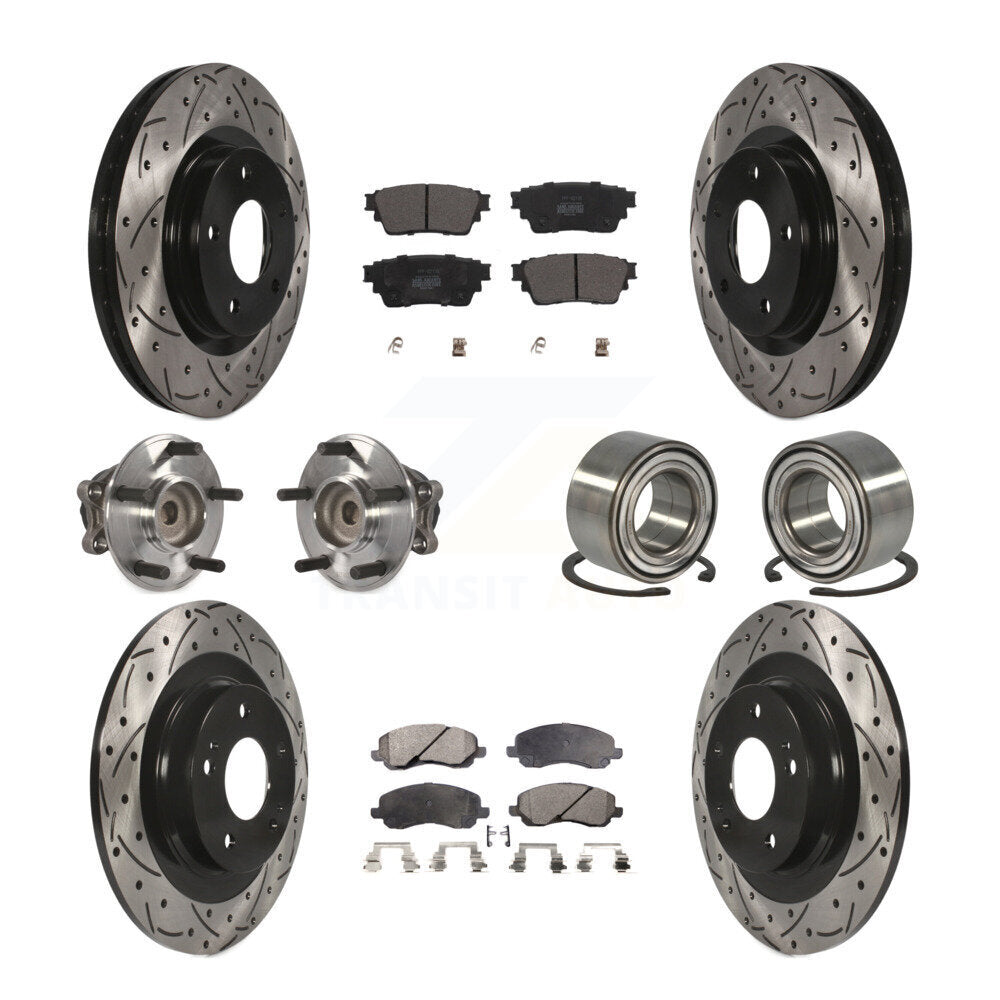 Transit Auto KBB-123124 Wheel Bearing for 2017-2020 Mitsubishi Outlander - Front and Rear product image