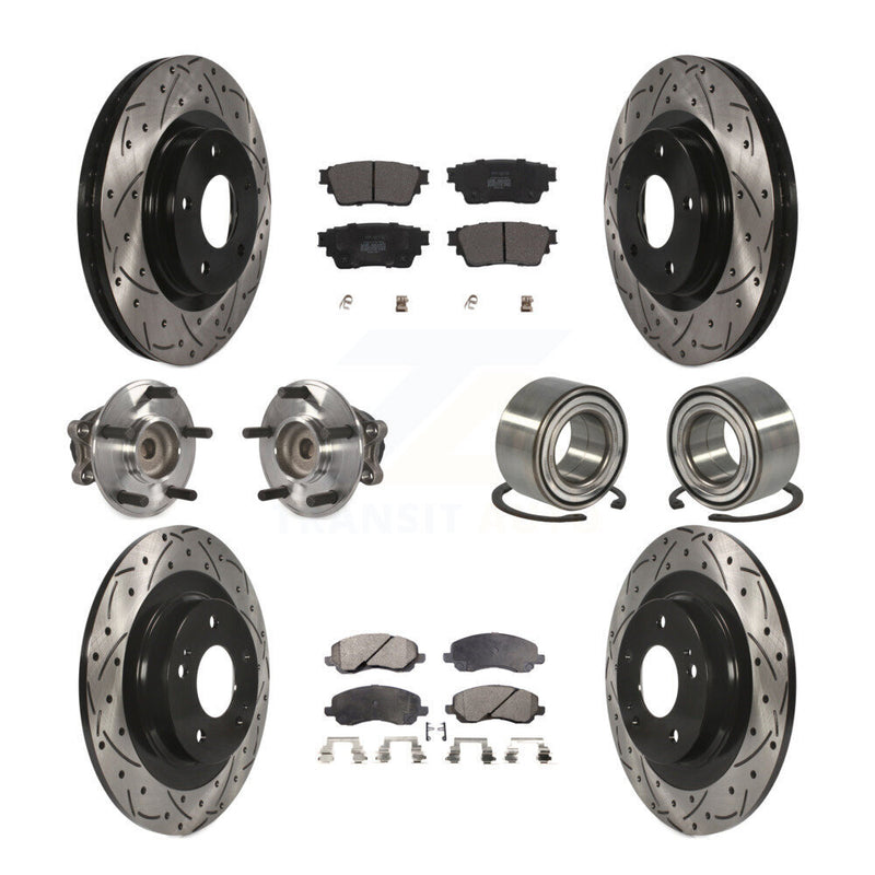 Transit Auto KBB-123124 Wheel Bearing for 2017-2020 Mitsubishi Outlander - Front and Rear product image