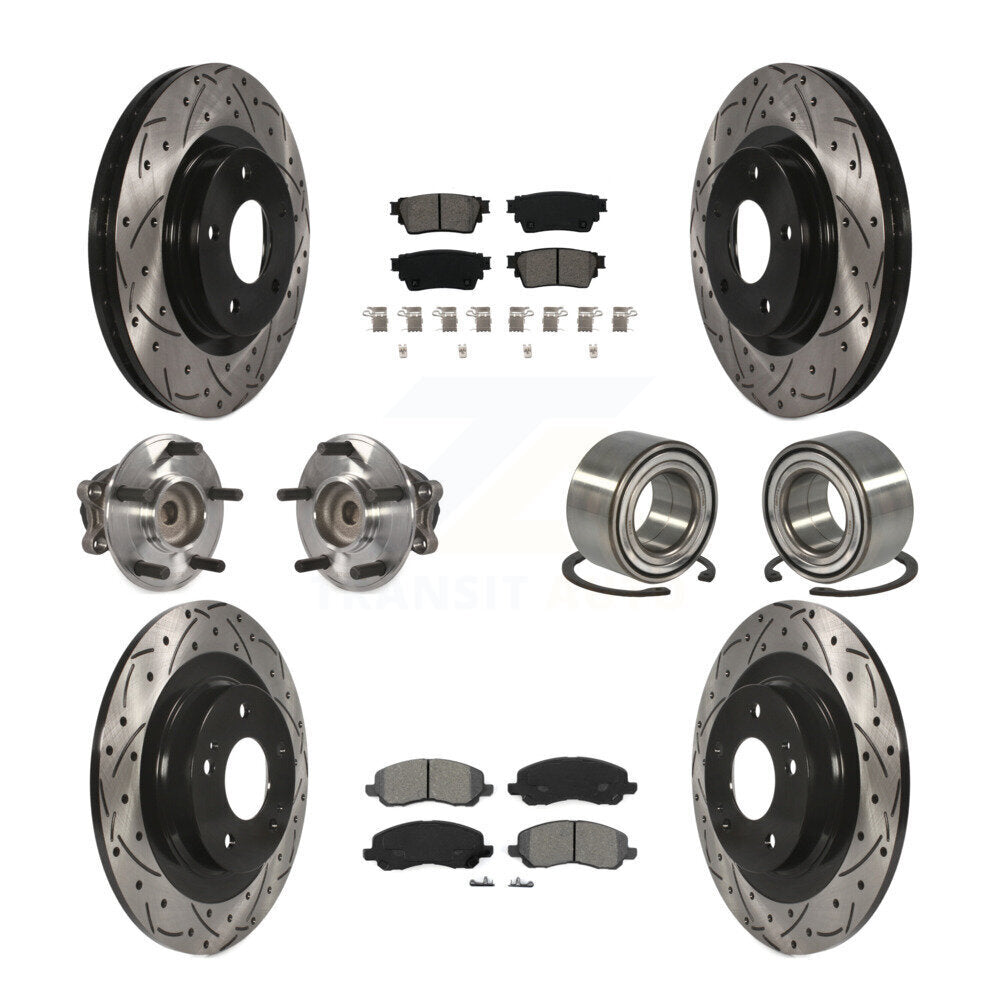 Transit Auto KBB-123126 Wheel Bearing for 2017-2020 Mitsubishi Outlander - Front and Rear product image