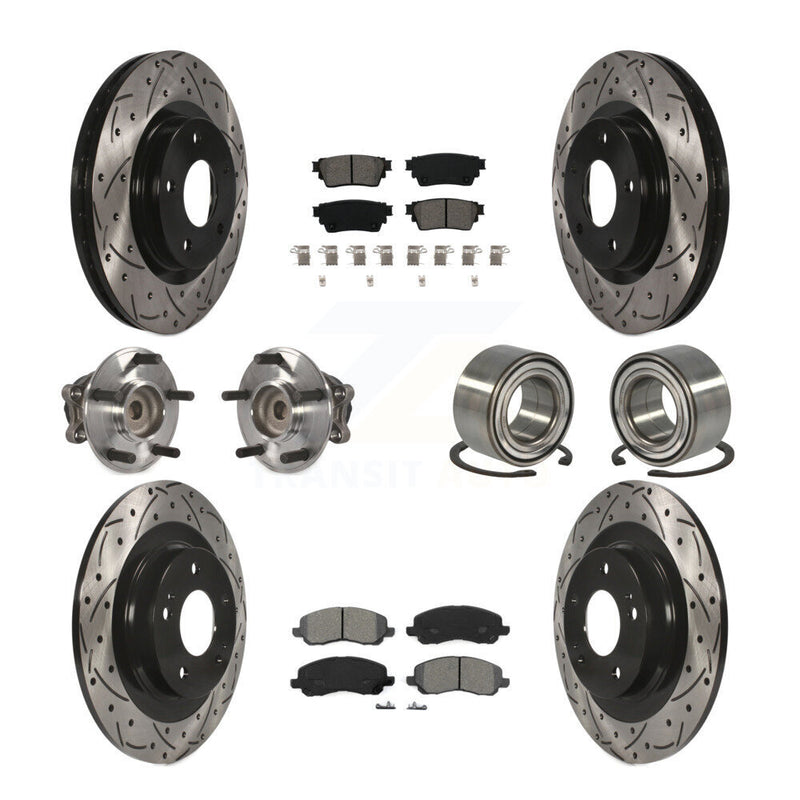 Transit Auto KBB-123126 Wheel Bearing for 2017-2020 Mitsubishi Outlander - Front and Rear product image