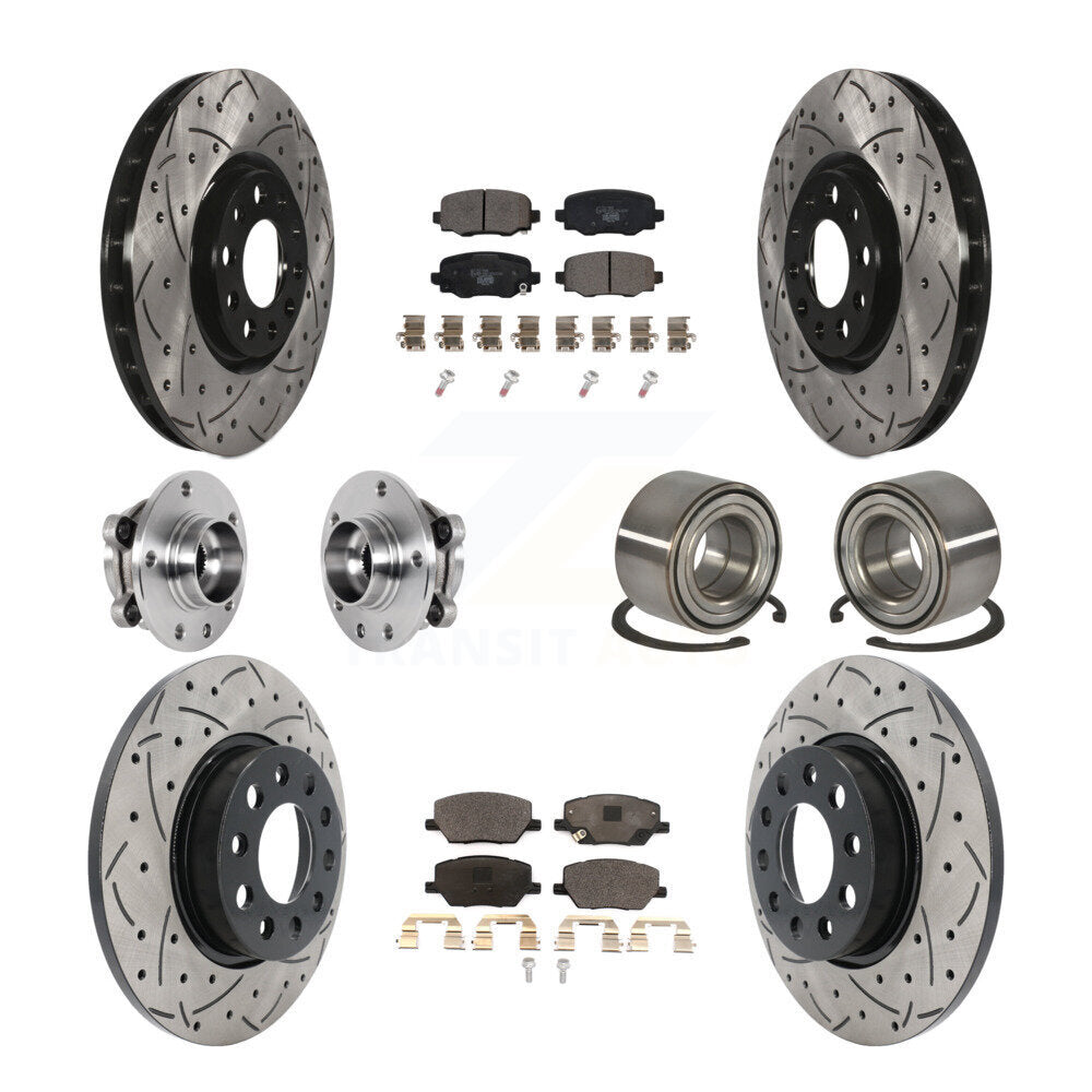 Transit Auto KBB-123221 Wheel Bearing for 2016-2018 Fiat 500X - Front and Rear product image