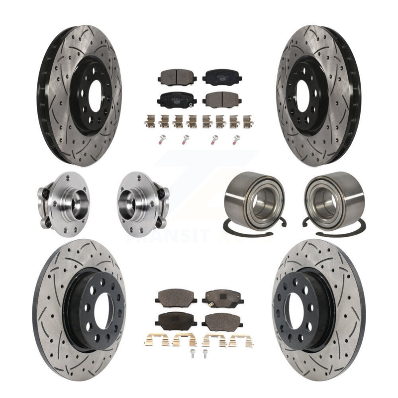 Transit Auto KBB-123221 Wheel Bearing for 2016-2018 Fiat 500X - Front and Rear product image
