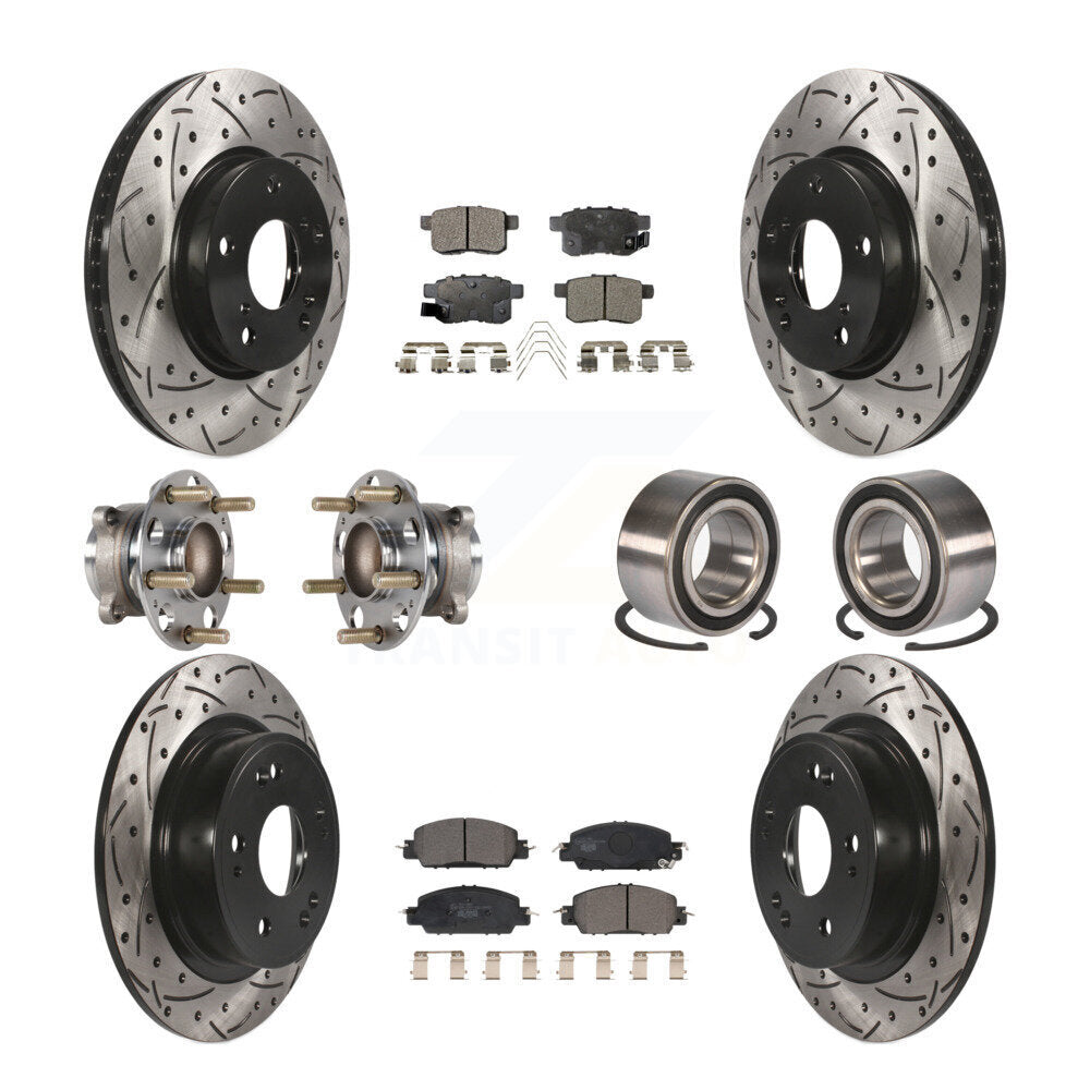 Transit Auto KBB-123227 Wheel Bearing for 2017 Honda Accord - Front and Rear product image
