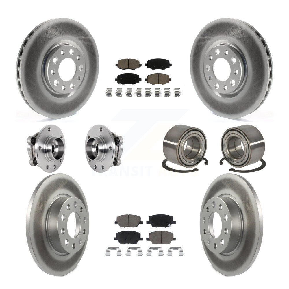 Transit Auto KBB-123240 Wheel Bearing for 2016-2018 Fiat 500X - Front and Rear product image