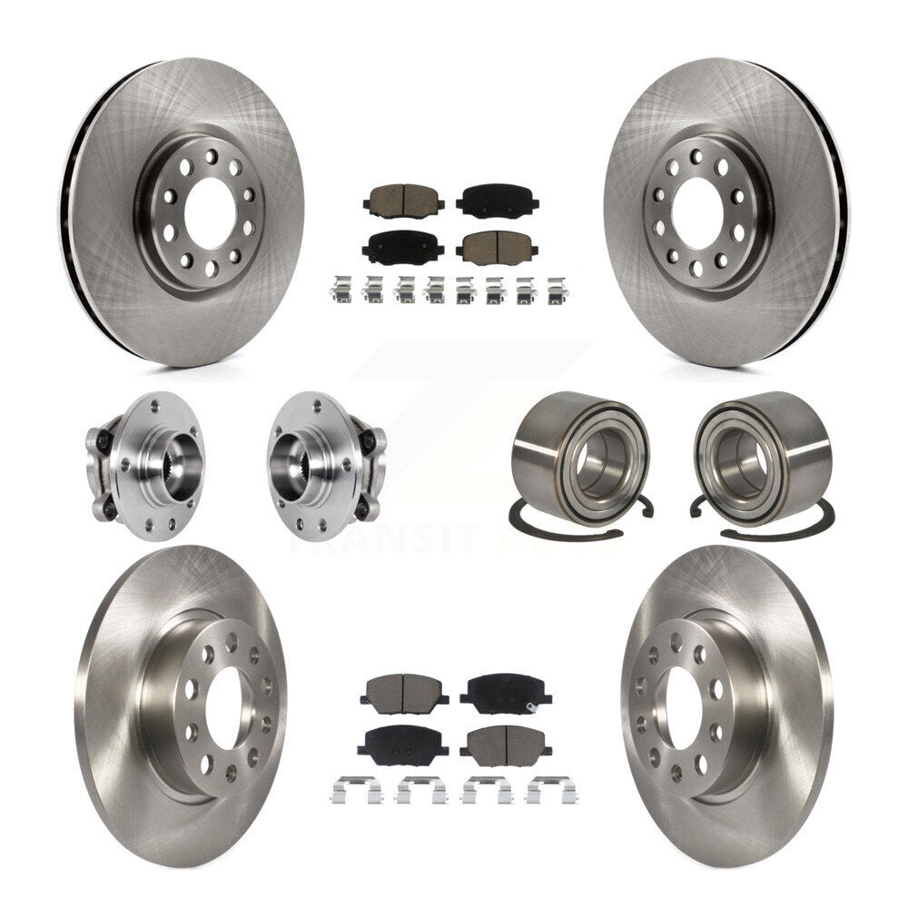 Transit Auto KBB-123280 Wheel Bearing for 2016-2018 Fiat 500X - Front and Rear product image