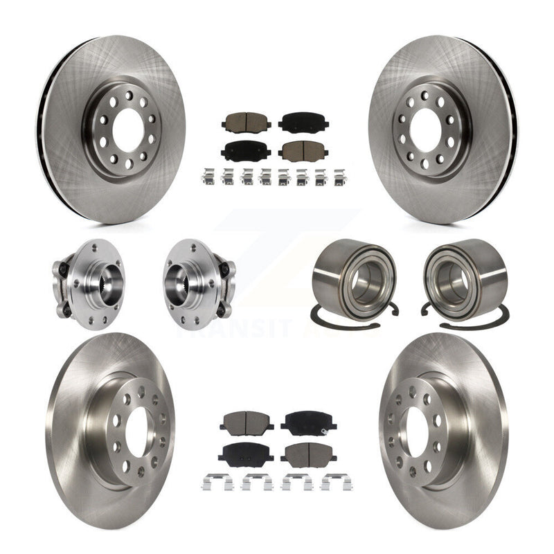 Transit Auto KBB-123280 Wheel Bearing for 2016-2018 Fiat 500X - Front and Rear product image