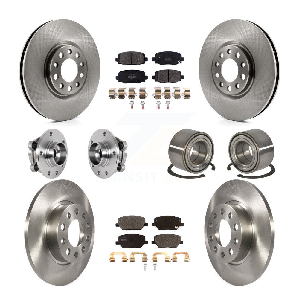 Transit Auto KBB-123304 Wheel Bearing for 2016-2018 Fiat 500X - Front and Rear product image