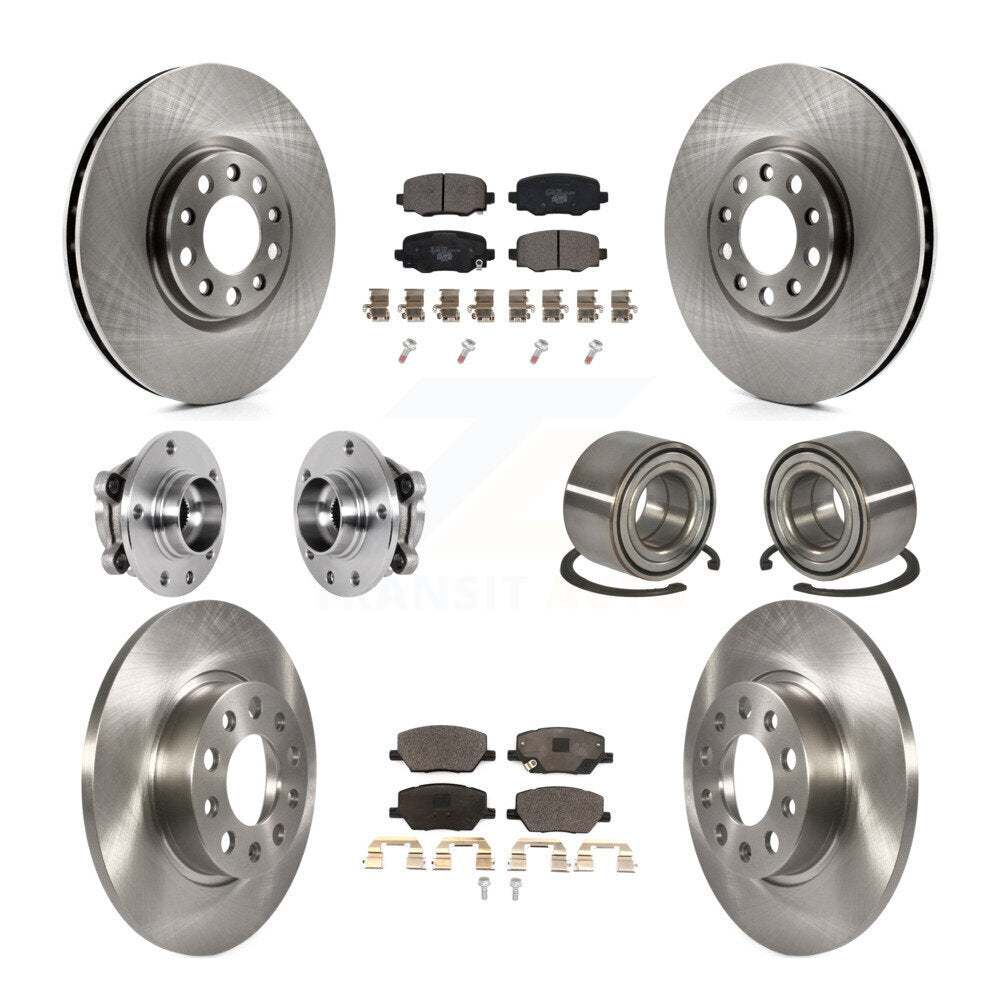 Transit Auto KBB-123308 Wheel Bearing for 2016-2018 Fiat 500X - Front and Rear product image