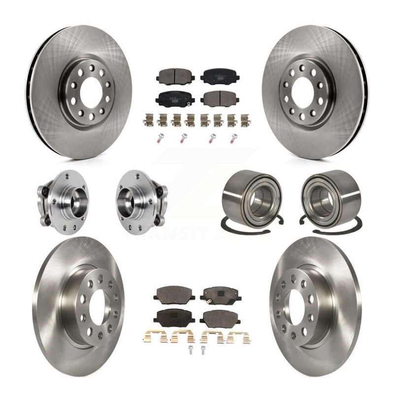 Transit Auto KBB-123308 Wheel Bearing for 2016-2018 Fiat 500X - Front and Rear product image