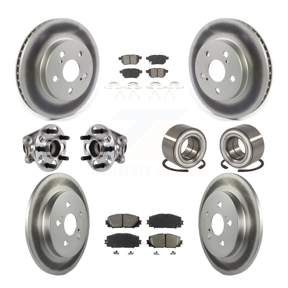 Transit Auto KBB-123361 Wheel Bearing for 2018-2019 Toyota Prius Prime - Front and Rear product image