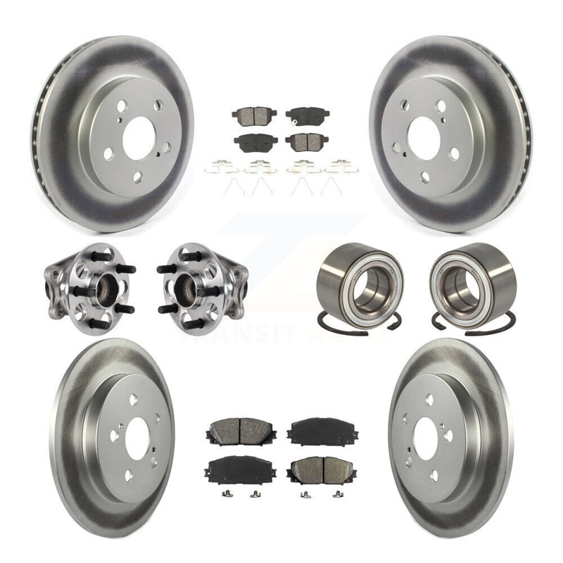 Transit Auto KBB-123361 Wheel Bearing for 2018-2019 Toyota Prius Prime - Front and Rear product image
