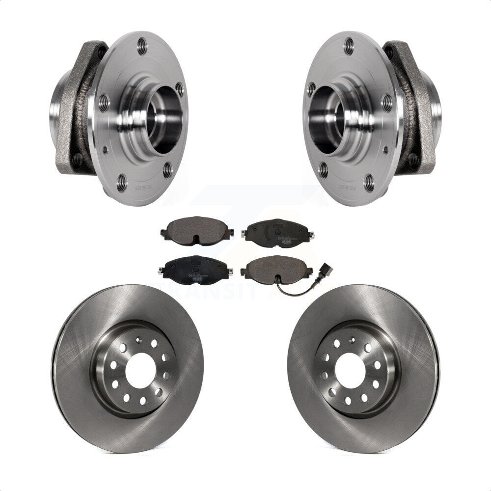 Transit Auto KBB-123393 Wheel Bearing and Hub Assembly for 2015-2018 Audi A3 Sportback e-tron, Audi A3 - Front product image